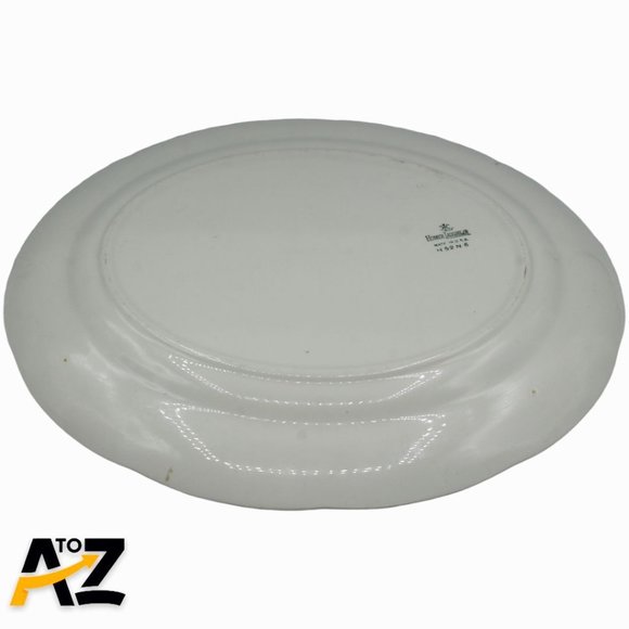 Homer Laughlin Eggshell Nautilus Oval Serving Platter 16" X 12.5" Bone/Pastel's - Picture 5 of 12